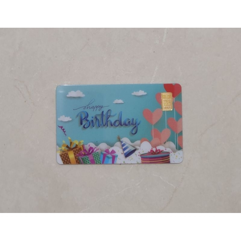 Logam Mulia Antam Happy Birthday 0.5 Gram