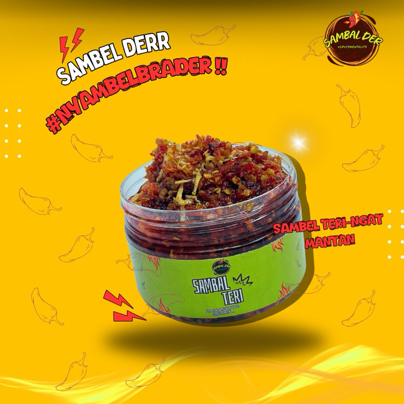 

Sambel Brader - Sambel Teri-ngat Mantan 150gr