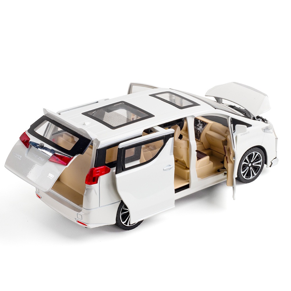 

Mu Pin Hui Alphard Model Mobil Diecast Bisnis/Die Cast Mobil Inersia Mainan Anak-anak/Dengan Musik