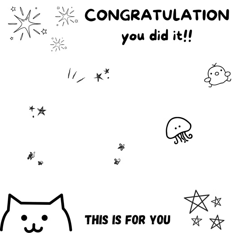 

alas kertas mini gift custom murah kucing