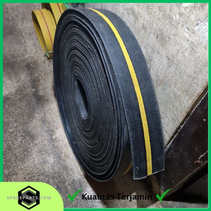Ban Driving | Belt Driving | Ban Mesin Diesel Hitam 4" x 4ply Merk Moulend ( Harga Per Meter )