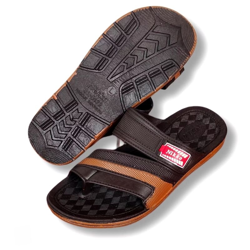 Nikko SL 8132 NIKKO JEMPOL SANDAL PRIA Bapak Sandal Jadul NIKKO SLOP PRIA