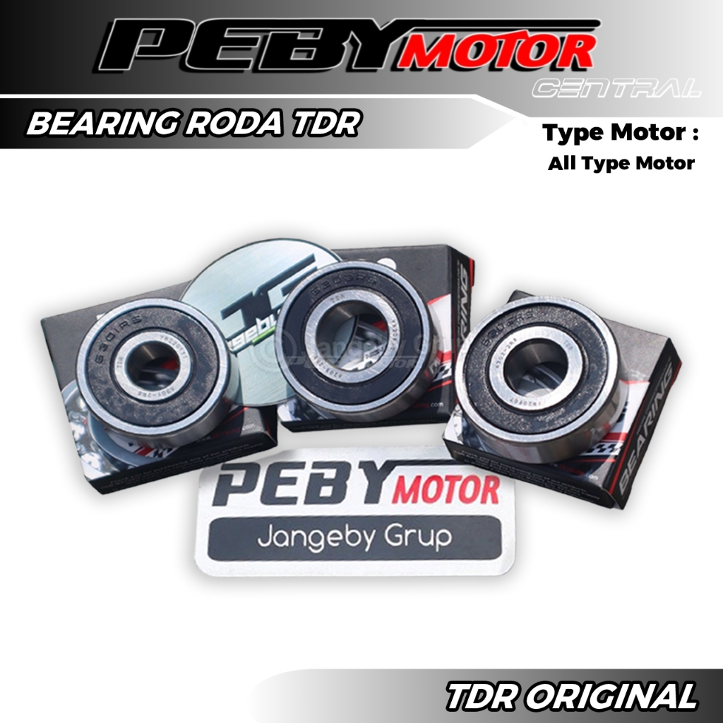 Bearing Laher Roda Depan Belakang TDR 6004 6201 6203 6300 6301 6302 ORIGINAL