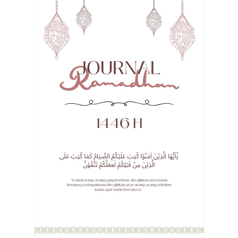 

Journal Ramadhan 1446H