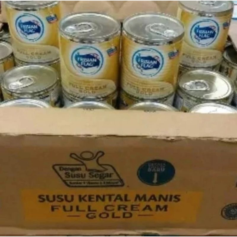 

1 Dus Frisian Flag Gold Susu Kental Manis 370g isi 48pcs
