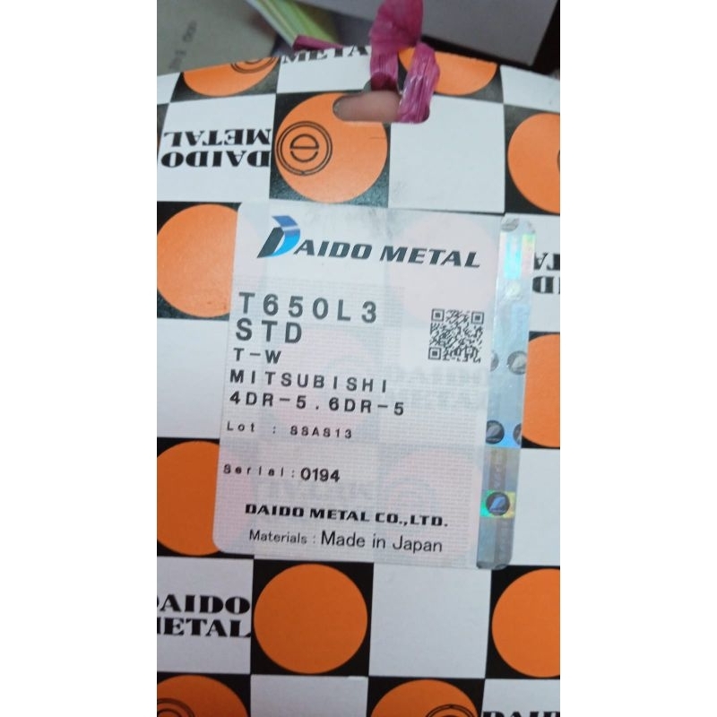 Metal bulan 4dr5 4dr7 4dr1 6dr5 daido original T650
