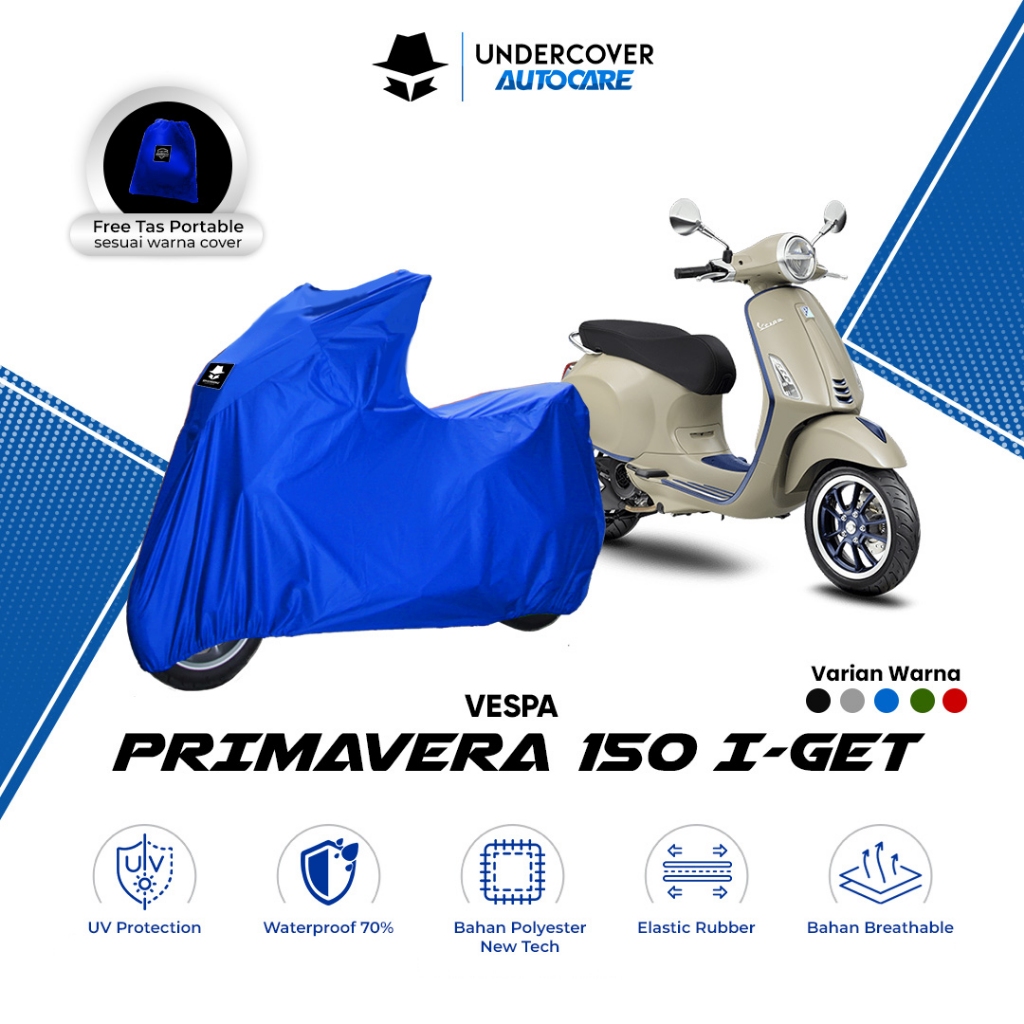 Undercover Autocare - Cover Motor Vespa Primavera 150 I-Get Reguler