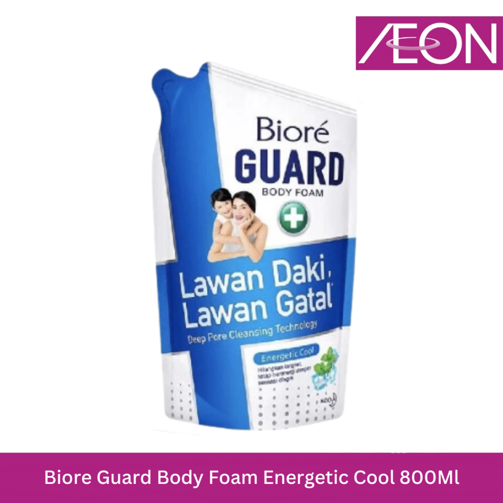 Biore Guard Body Foam Energetic Cool 800Ml