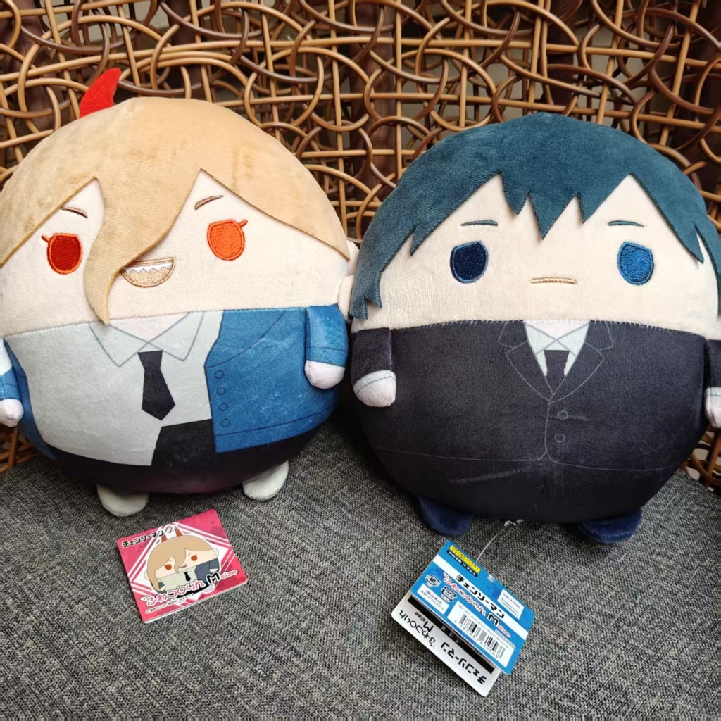 [READY STOCK] LIMITED Fuwakororin Plush Toys Size M Chainsaw Man Aki Hayakawa and Power CSM