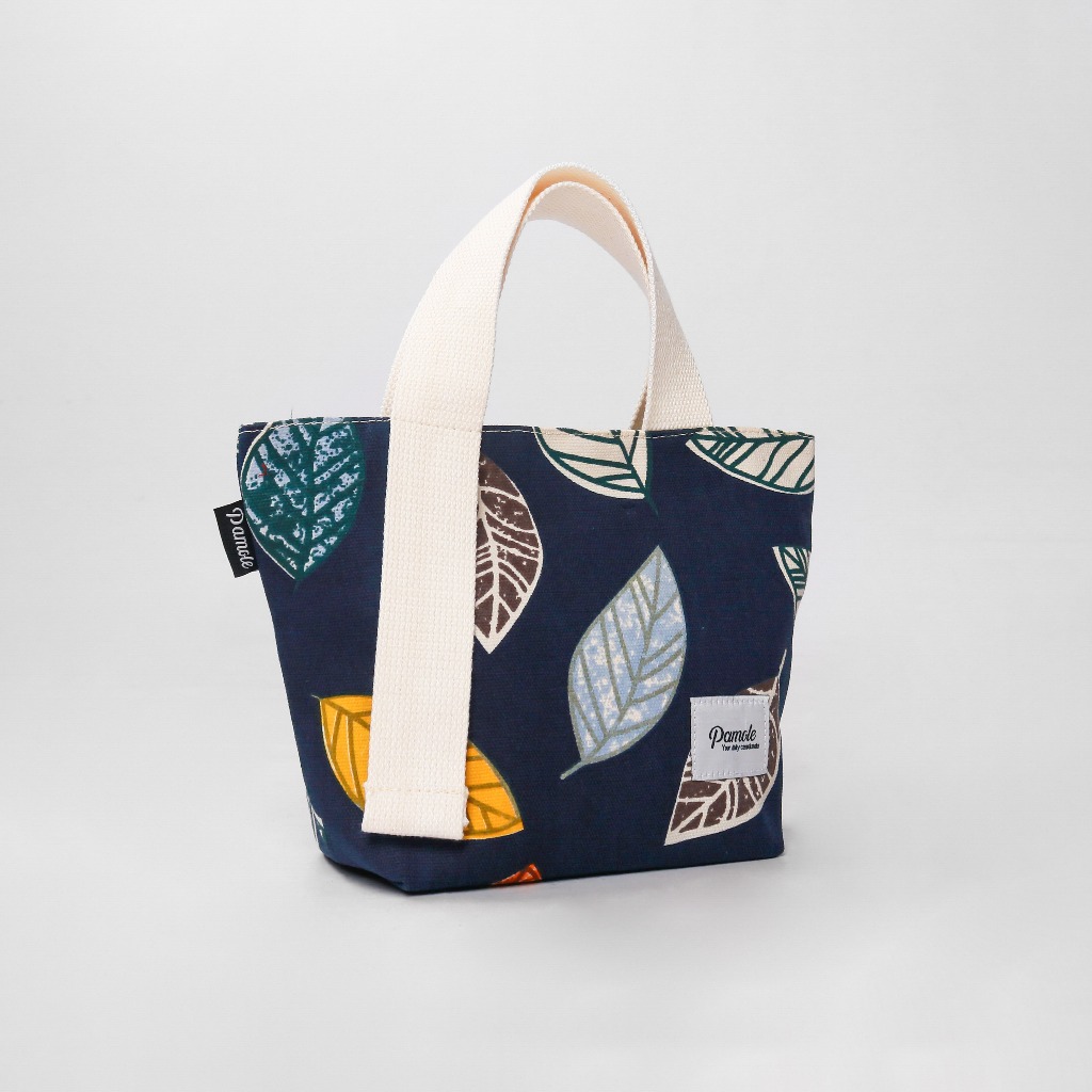 BIG PROMO Pamole Pouch Travelling Mini Totebag Bahan Kanvas - Shara Series