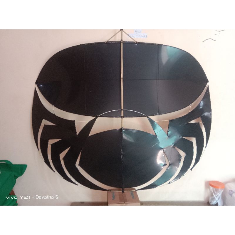 Layangan ram raman spider bakalan 1,5meter