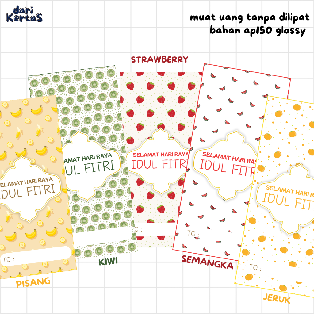 

AMPLOP PANJANG TEMA BUAH