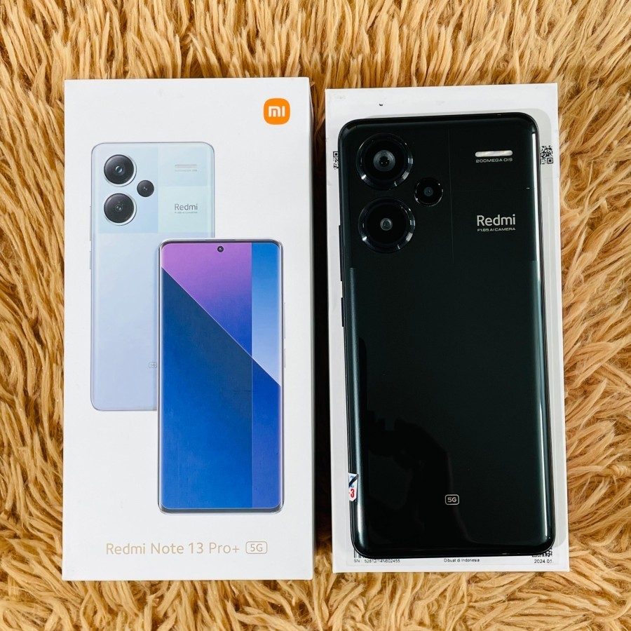 Hp Second Xiaomi redmi Note 13 Pro+ 5G 12+512GB Hp Bekas Pemakaian Pribadi