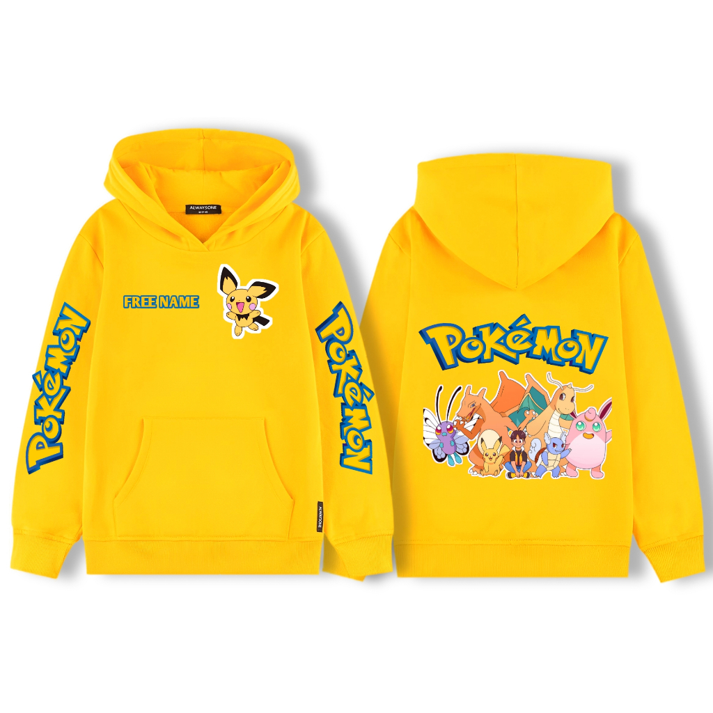 Jaket Hoodie Anak Pokemon Free Nama Hoodie Anak Pokemon