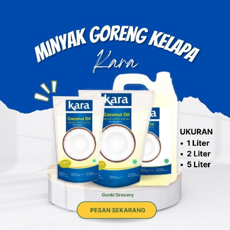 

KARA Minyak Goreng Kelapa 1 Liter, Coconut Oil Halal