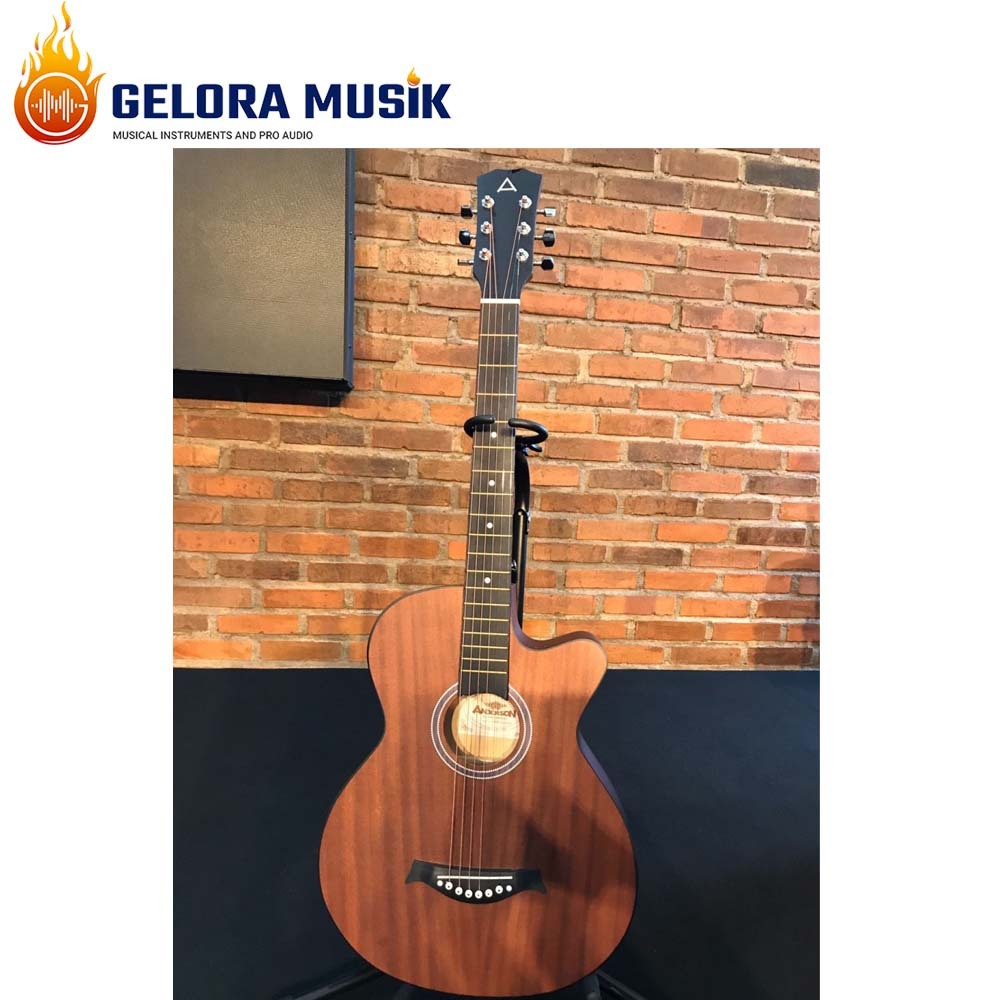 Gitar Akustik Anderson AF-008-38 Sapele