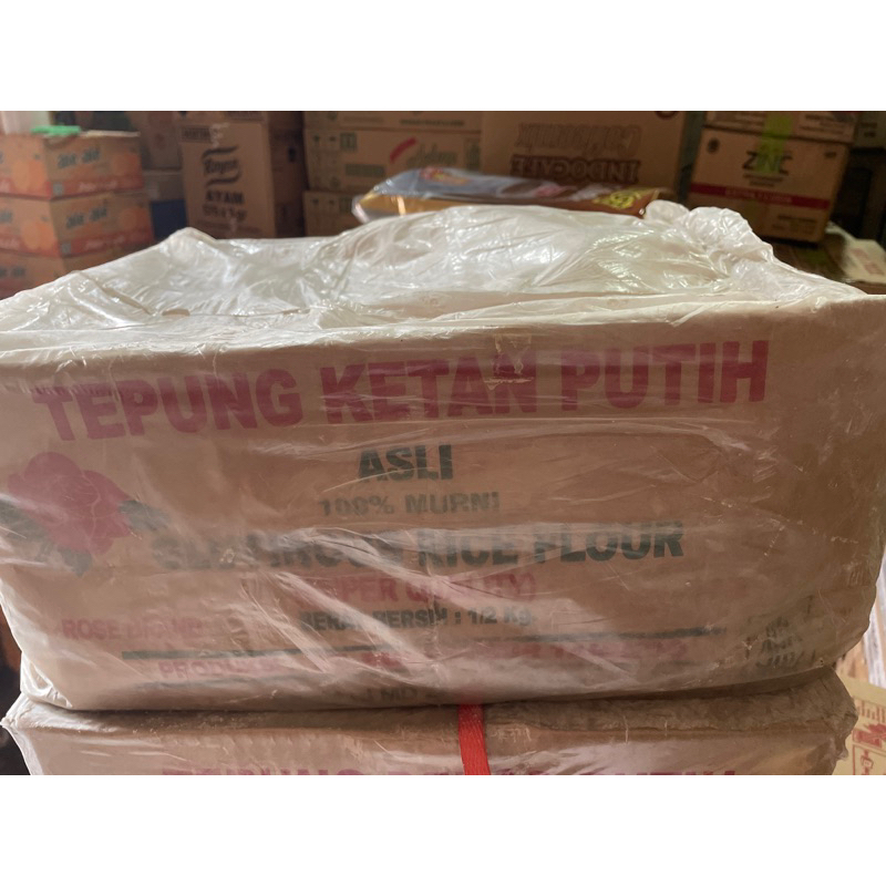 

tepung ketan putih @500gr isi 10kg 20bungkus