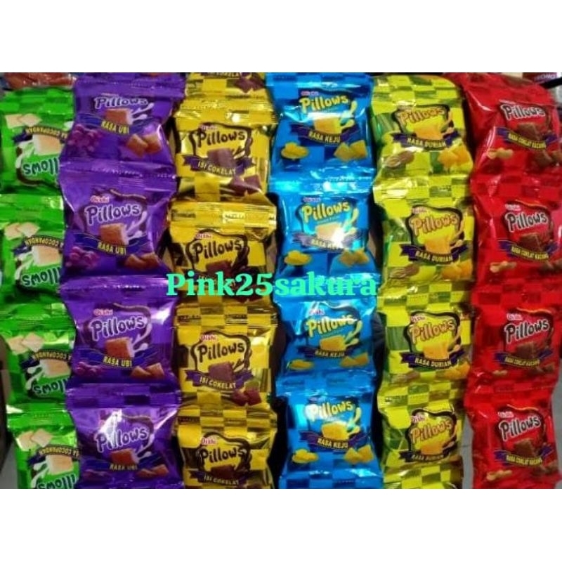 

Oishi pillows renceng isi 10pcs 6gr