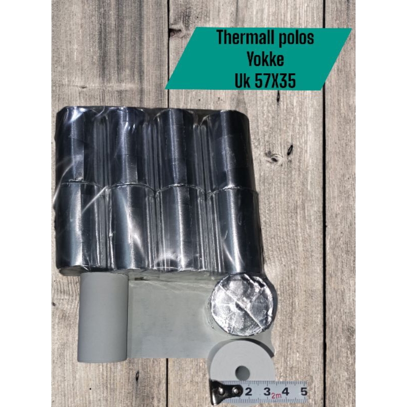 

PALING MURAH.!! KERTAS STRUK THERMAL MERK YOKKE HARGA per 100PCS/1karton