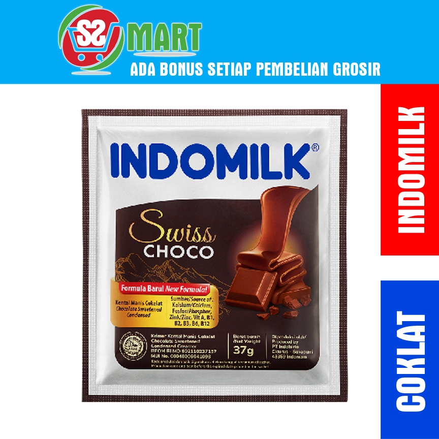 

indomilk sachet swiss choco 6×37gr
