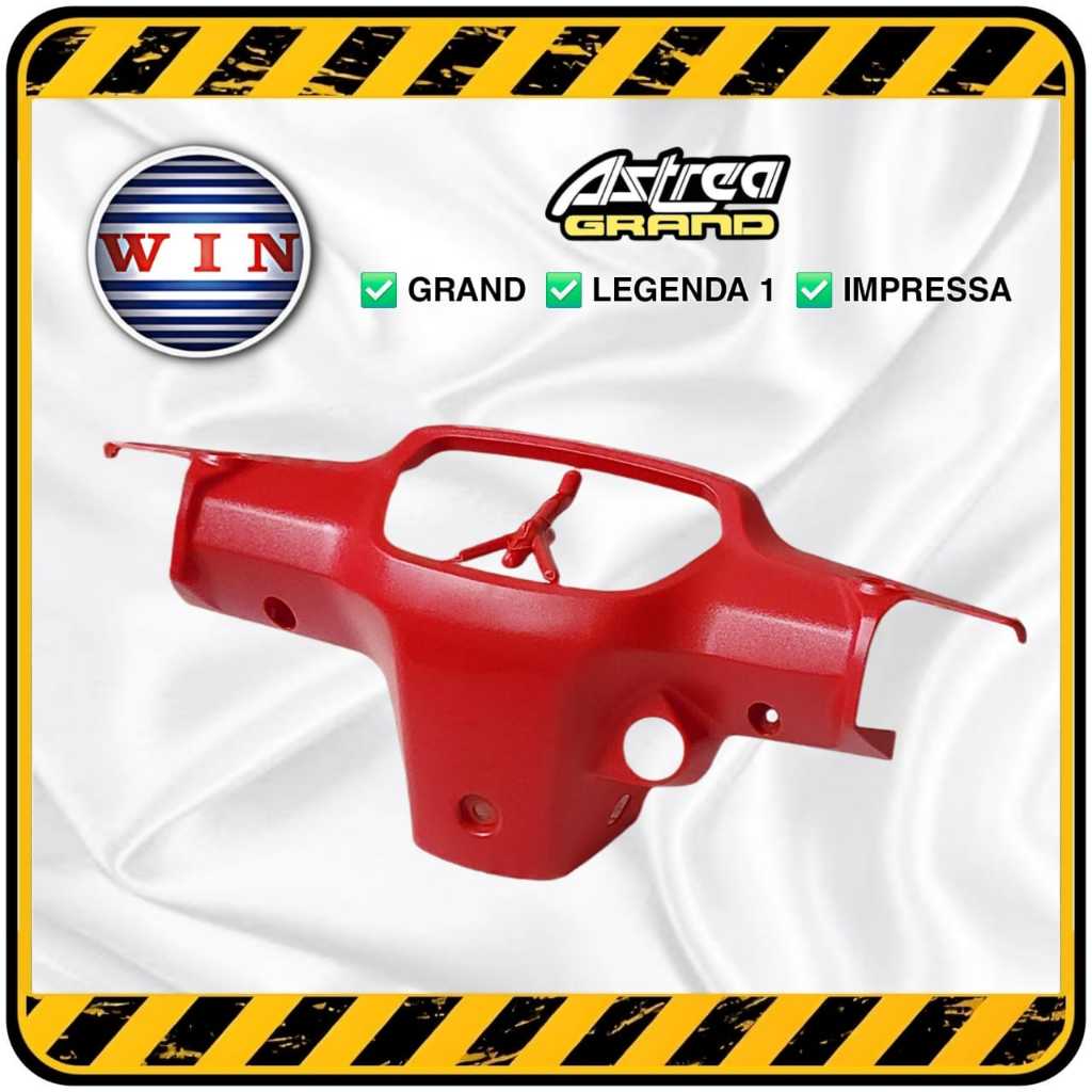 Batok Totok Lampu Depan Bagian Belakang Honda ASTREA GRAND | LEGENDA 1 | IMPRESSA by WIN ( Merah )