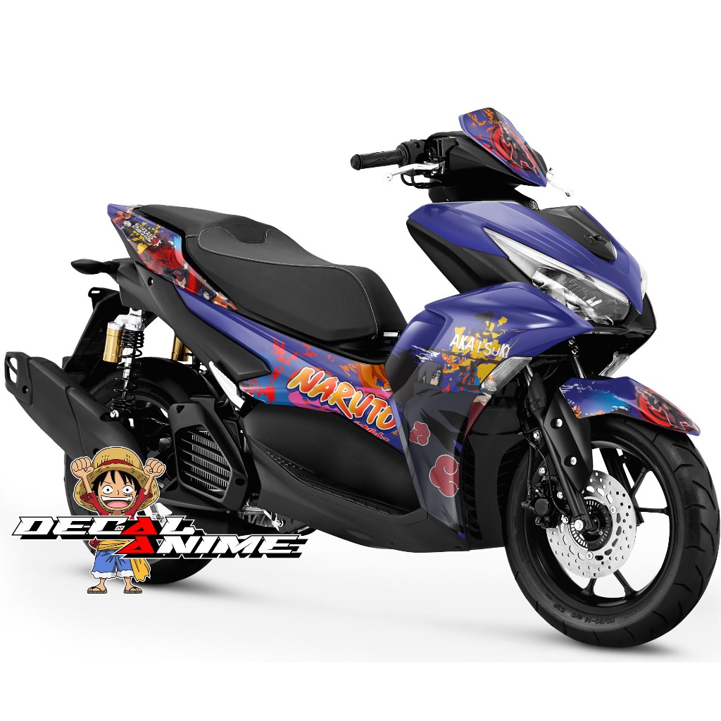 [Decal Anime] Decal Aerox Full body -Stiker Full body Aerox 155 OLD NEW AEROX Anime Naruto Akatsuki
