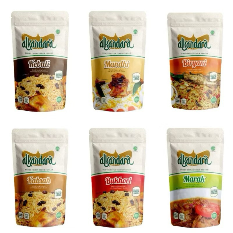 

bumbu instan alkandara..kebuli bumbu biryani bumbu mandhi bumbu kabsah