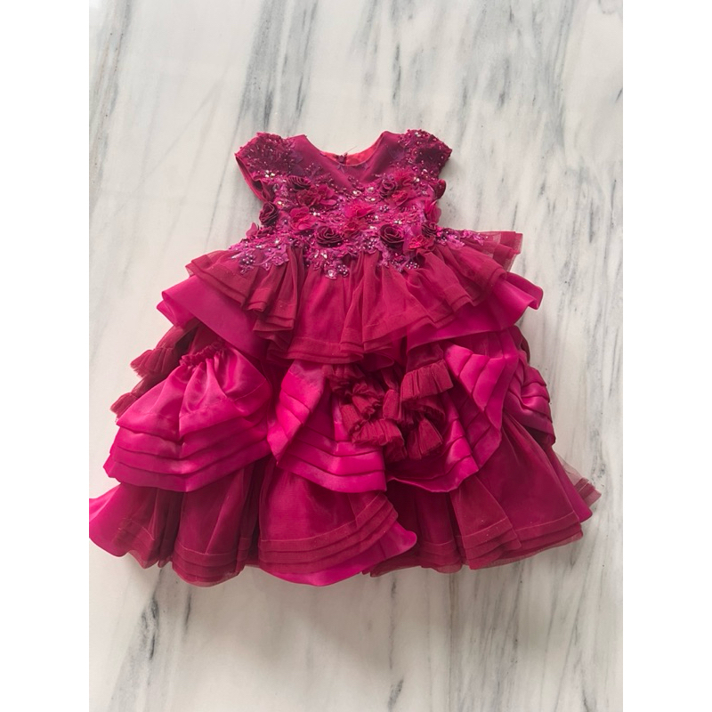 Baju pesta anak perempuan 3-5 tahun