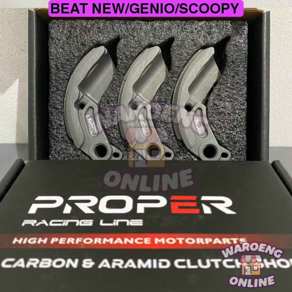 KAMPAS GANDA PROPER RACING LINE UNTUK MOTOR GENIO NEW BEAT DELUXE LED SCOOPY STYLISH PRESTIGE NEW BE