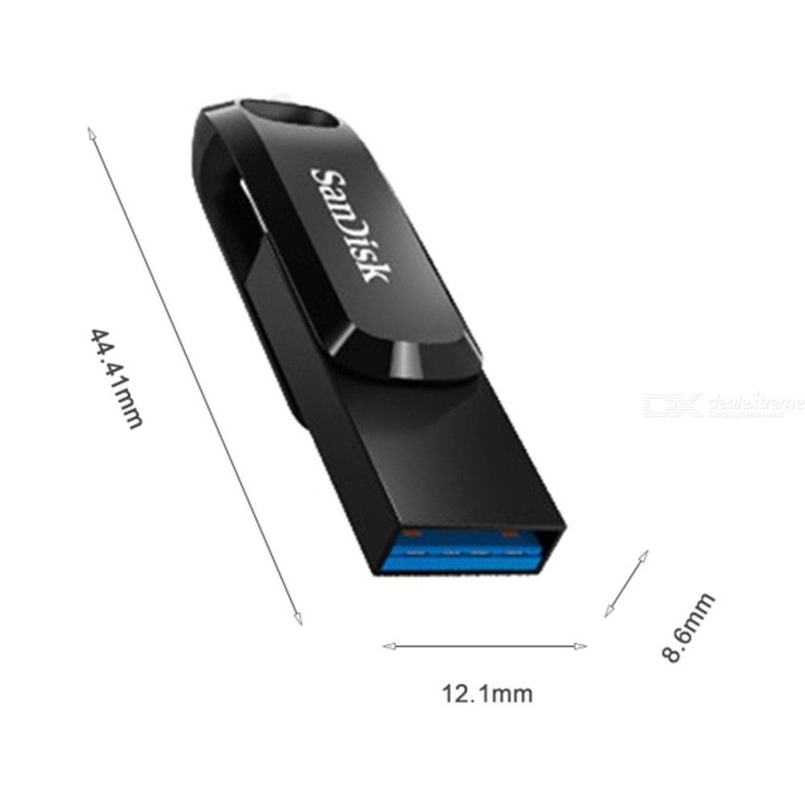 Flashdisk Otg Type C 128Gb USB 3,0 /  Fashdisk  Usb Otg Type C Sandisk 128GB
