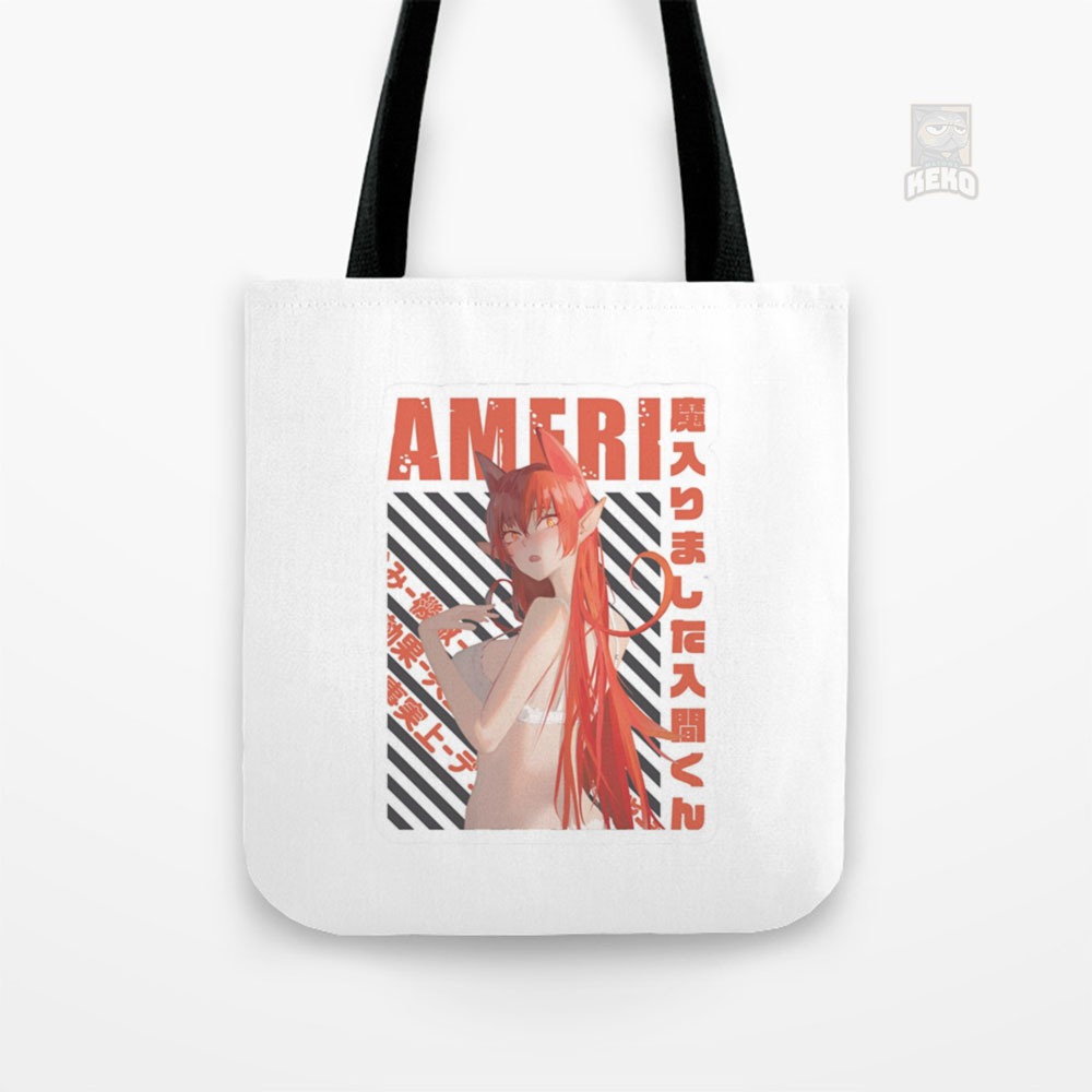 Toe Bag Anime Mairimashita Iruma-kun Ameri Azazel