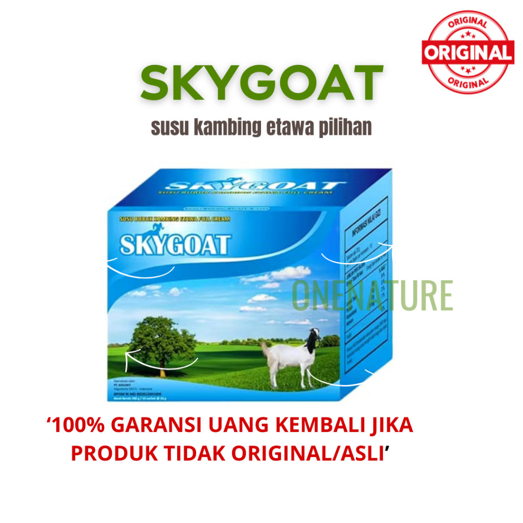 

PAKET 4 BOX SKYGOAT - Susu Kambing Etawa Original Paket 4 | Susu Kambing SKygoat Full Cream Sehat