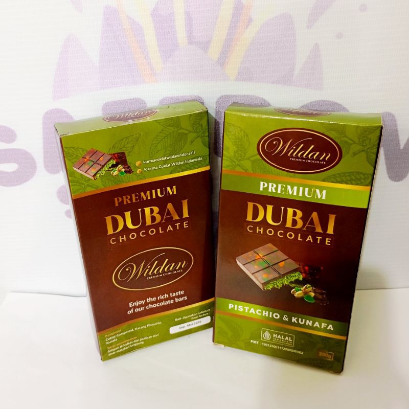 

WILDAN PREMIUM CHOCOLATE /DUBAI CHOCOLATE 250g