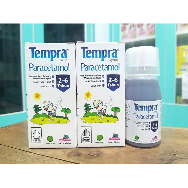 TEMPRA SYRUP 60ML | sirup paracetamol
