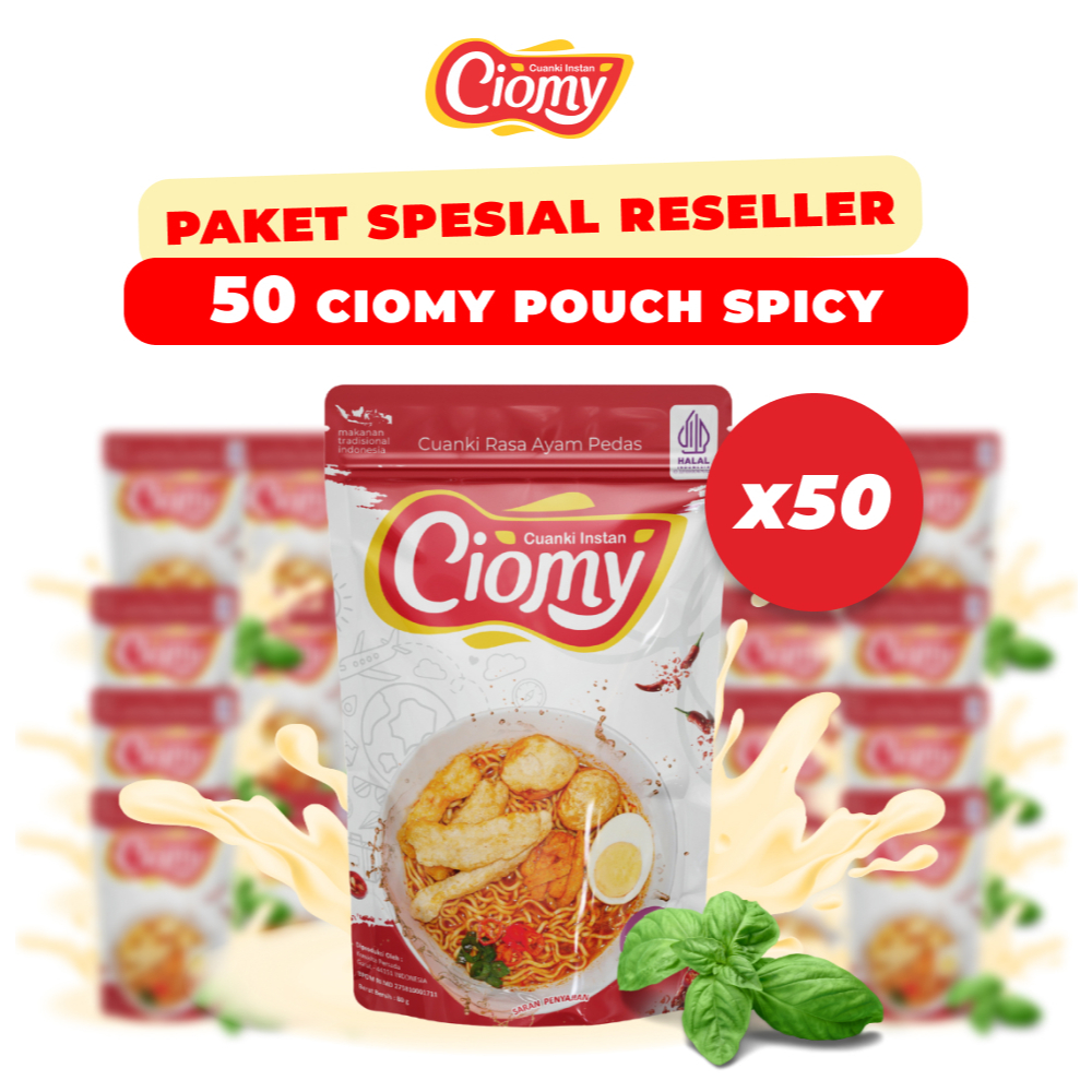 

Paket Spesial Reseller Cuanki Spicy Pouch 50pcs