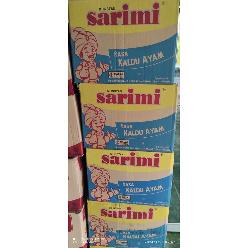 

SARIMI RASA KALDU AYAM 20PCS (1/2 KARTON)