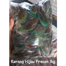 

Kerang Hijau Beku 1 Kg (timbangan berat termasuk Kulit nya)