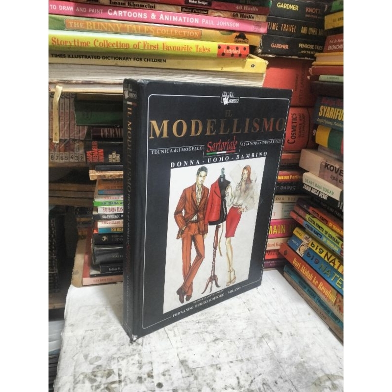 Buku Import Italia IL MODELLISMO Tecnica del Modello SARTORIALE Alta Moda e Industriaie
