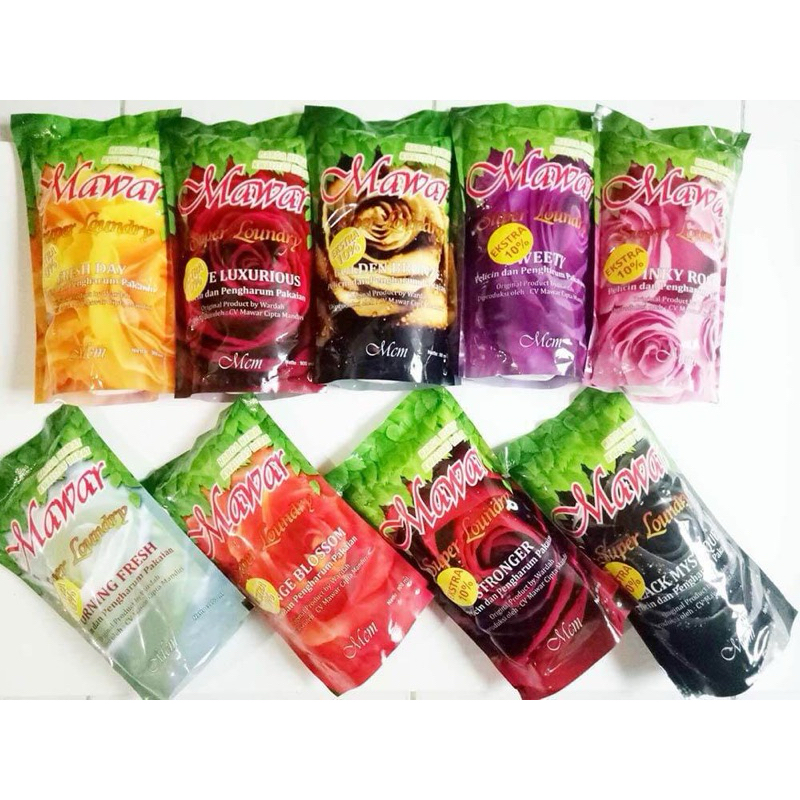 mawar laundry refill pewangi mawar