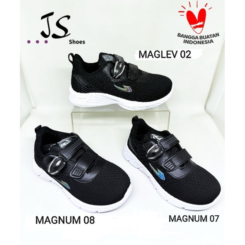 NEW ERA MAGLEV MAGNUM - SEPATU SEKOLAH MAGNET ANAK MERK NEW ERA ORIGINAL