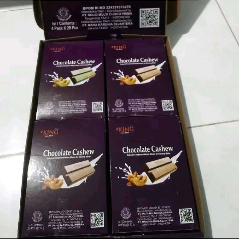 

Cokelat cashew mix d'king