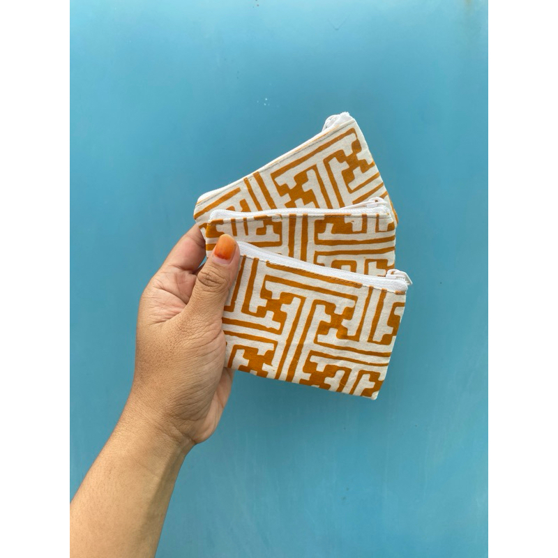 Dompet koin resleting batik souvernir // Dompet kain perca // Dompet minimalis // Dompet estetik