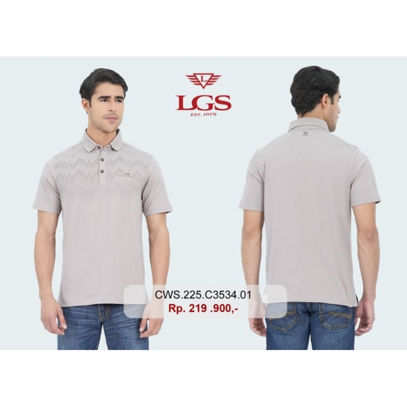 (JUMBO SIZE)Kaos Krah Pria LGS ORIGINAL REGULAR FIT Khusus XXL