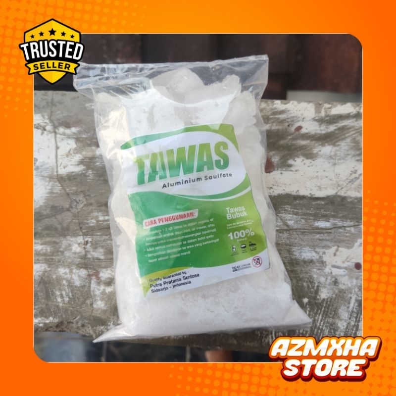 [Azmxha Store] Tawas kristal bubuk 500g tawas Pembersih Air Penjernih Air