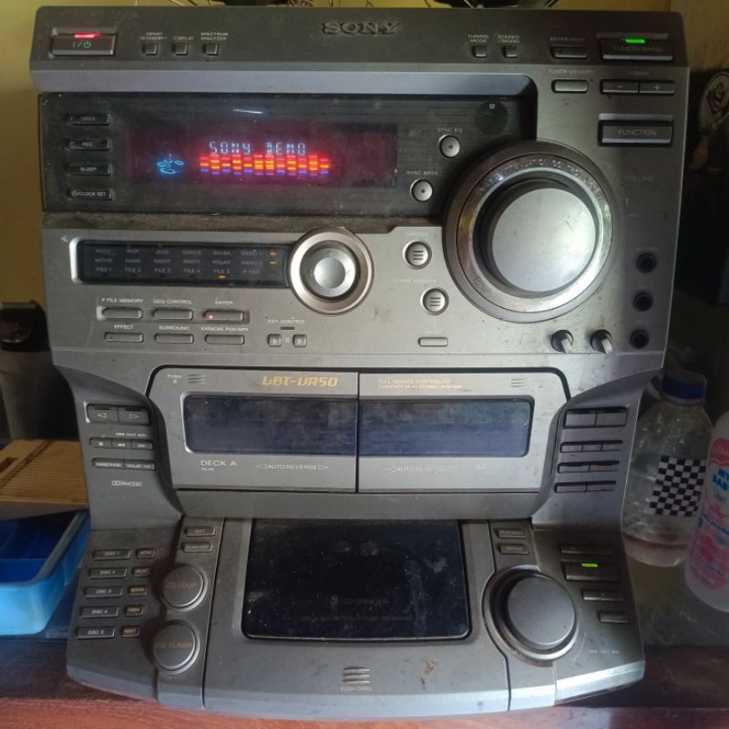 Radio Tape Deck Monster Head compo hivi Sony LBT - VR50