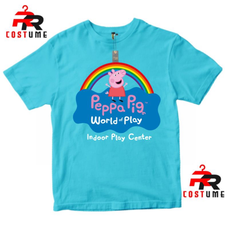 BAJU ANAK KAOS ANAK PEPPA PIG (FREE NAMA)