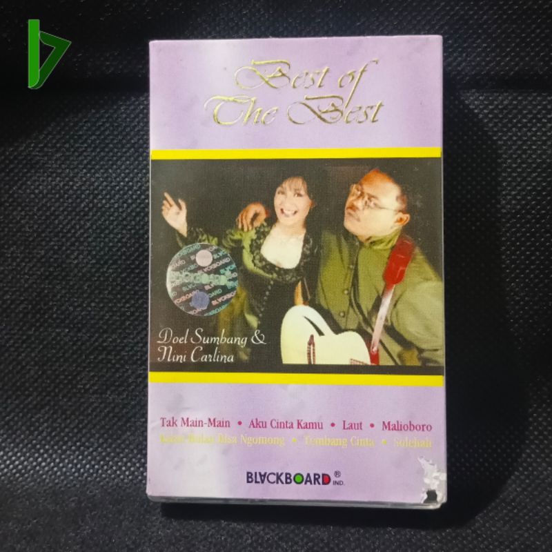 Kaset pita album Best of The Best - Doel Sumbang & Nini Carlina