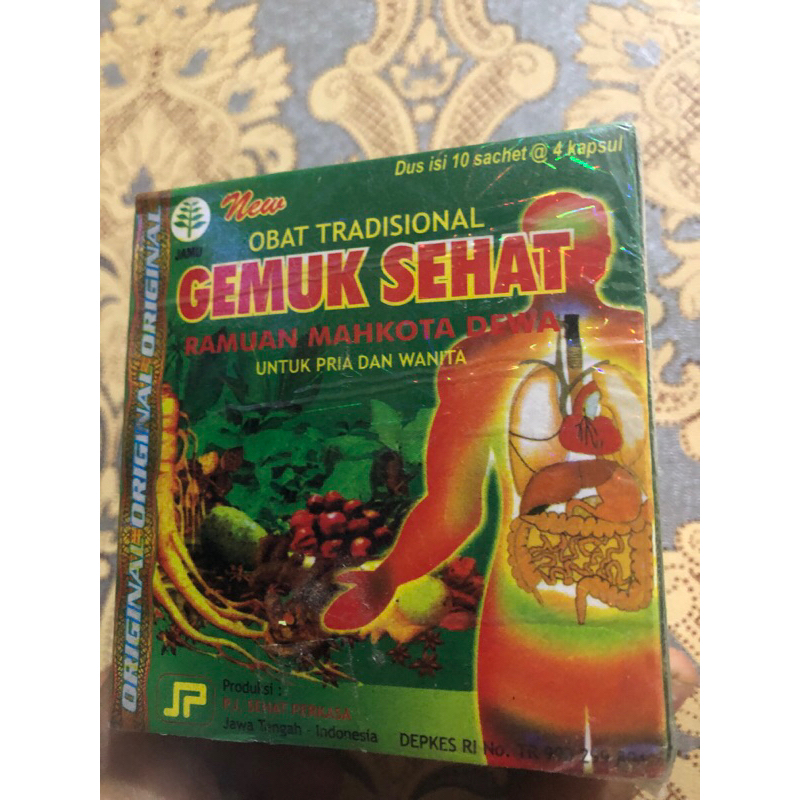 mahkota dewa gemuk sehat kapsul