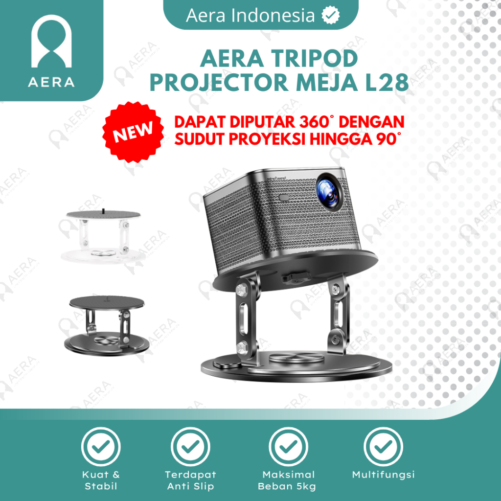 Tripod Meja Projector Mini L28 | Bracket Tripod L28 Proyektor Mini | Tripod Proyektor Mini | Stand P