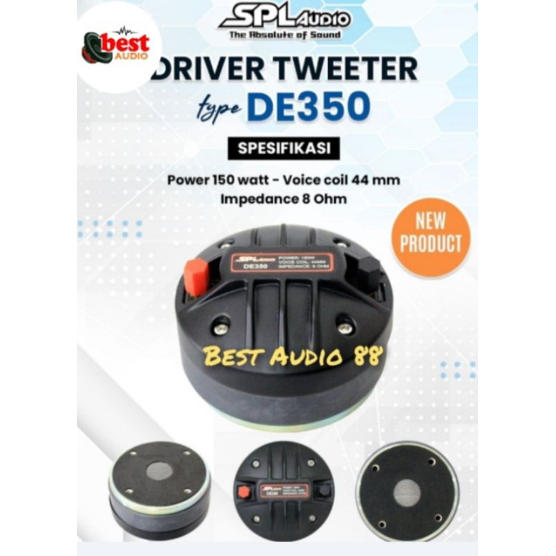 Driver tweter horn SPL Audio DE350